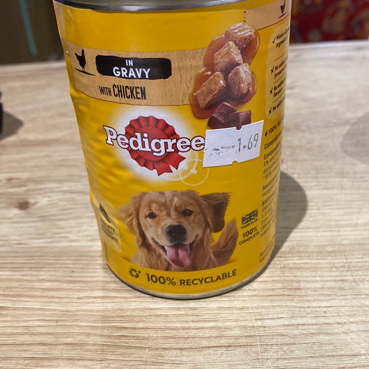 Pedigree 400g gravy & chicken