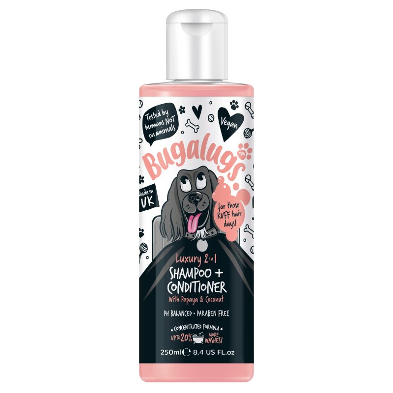 Bugalugs Luxury 2 In 1 Dog Shampoo & Conditioner