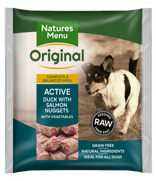 Natures Menu Active With Duck Nuggets