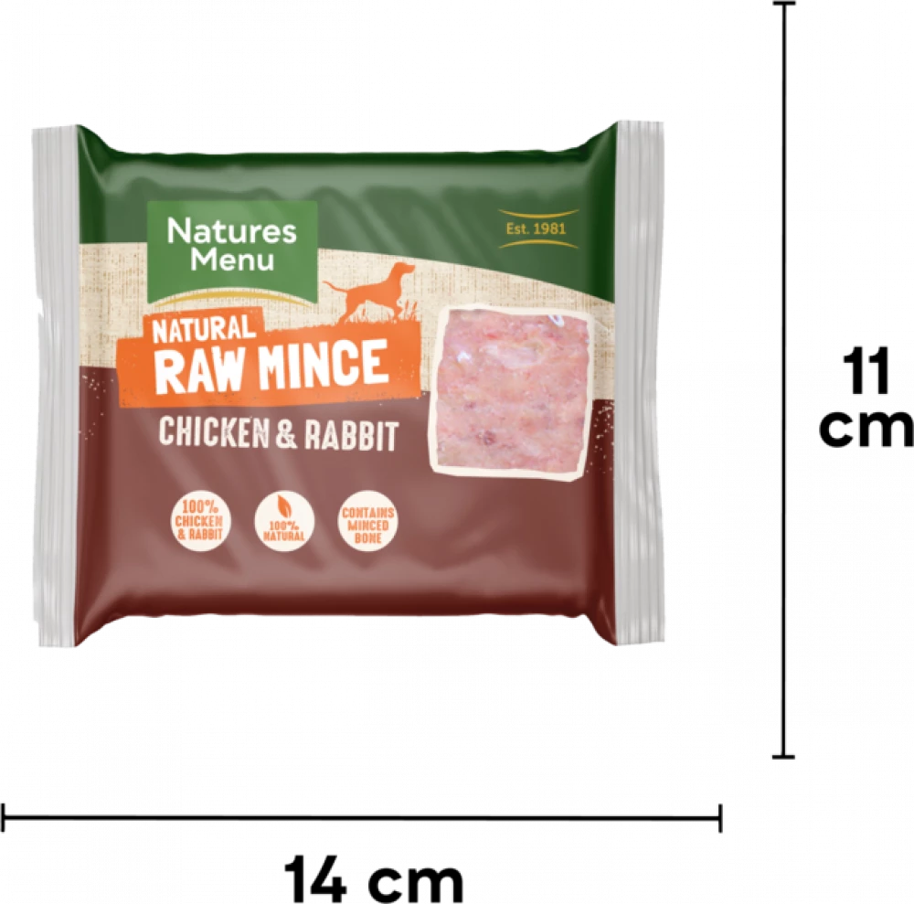 Natures Menu Chicken & Rabbit 400g