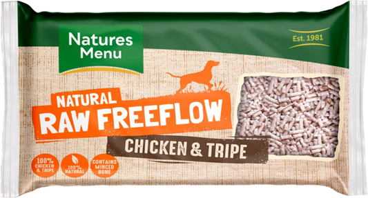 Natures Menu Free Flow Chick & Tripe 2kg