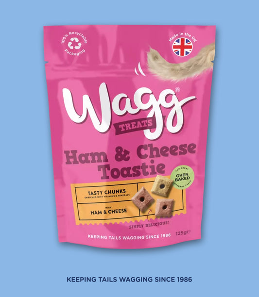 Wagg Treats Ham & Cheese Toasties