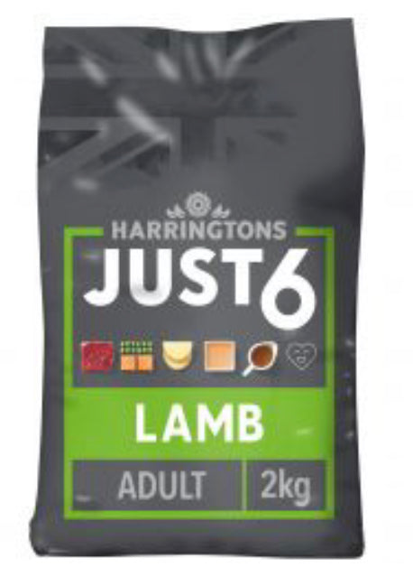 Harringtons Just 6 Lamb & Veg 2kg