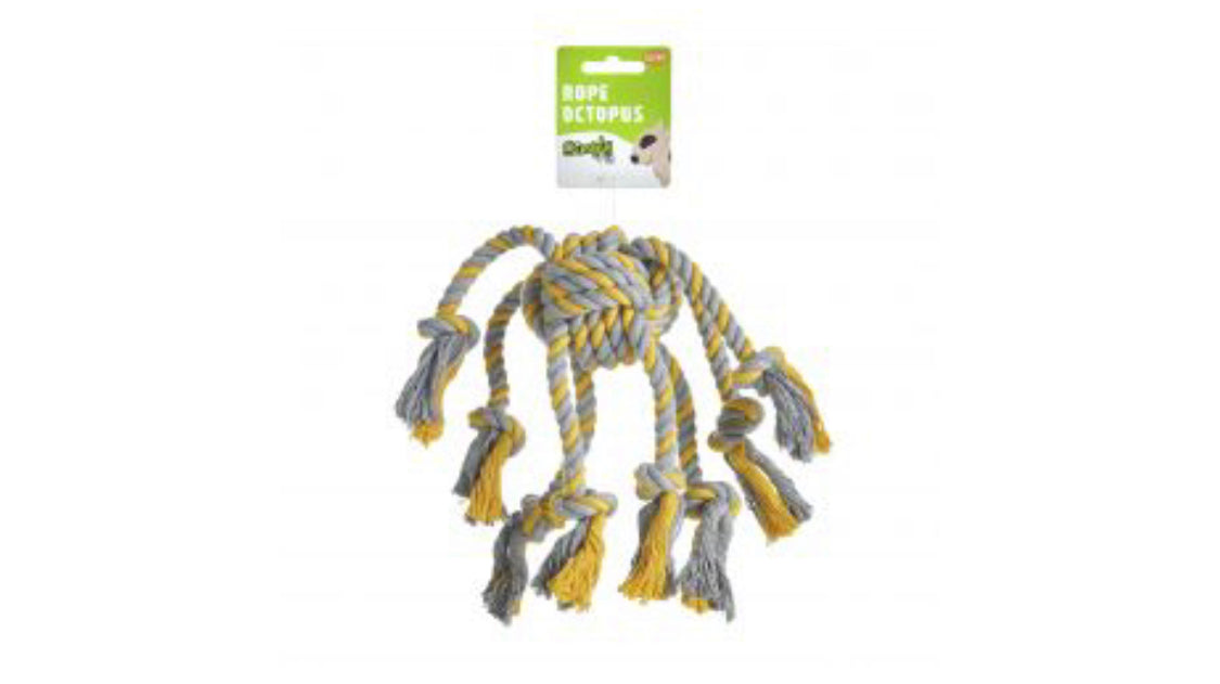 Simply Pets Rope Octopus