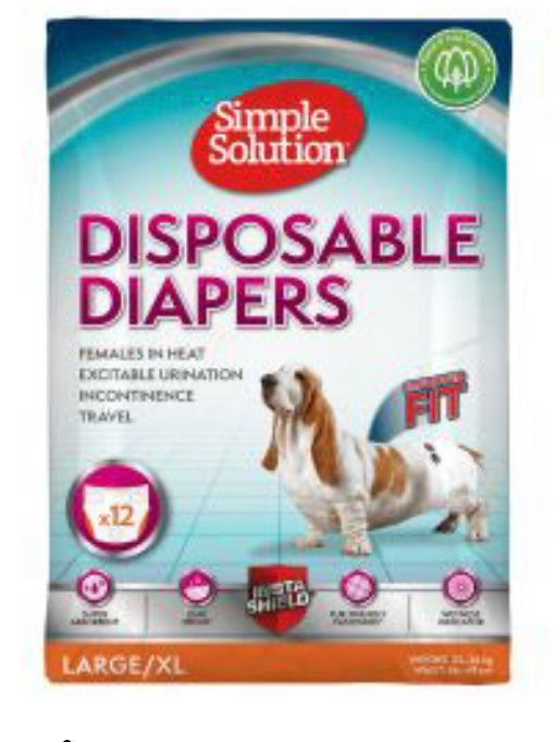 Dog diapers large