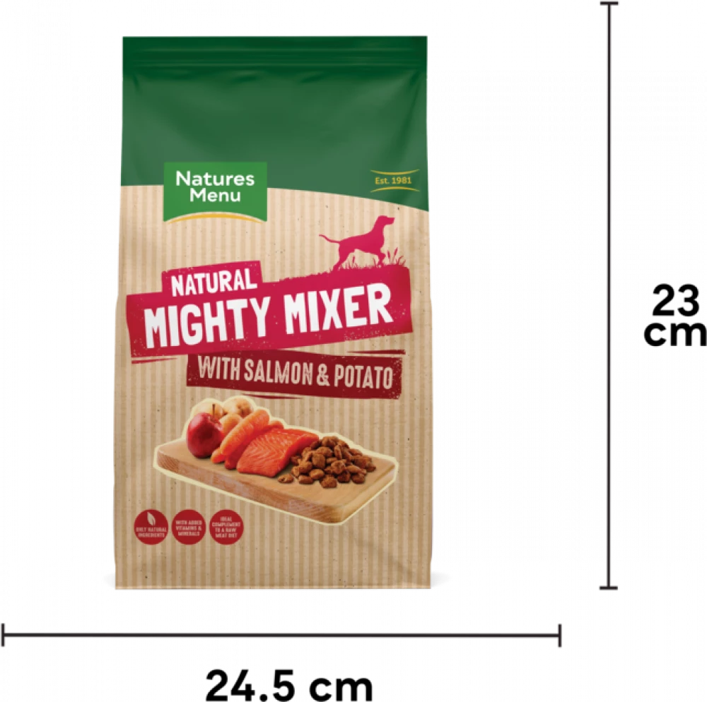 Natures Menu Mighty Mixer Salmon & Pot