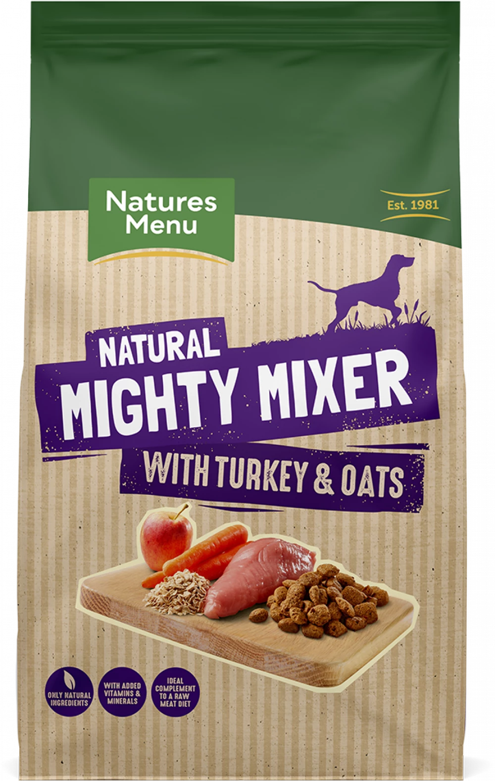 Natures Menu Mighty Mixer Turkey & Oats