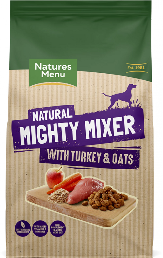 Natures Menu Mighty Mixer Turkey & Oats