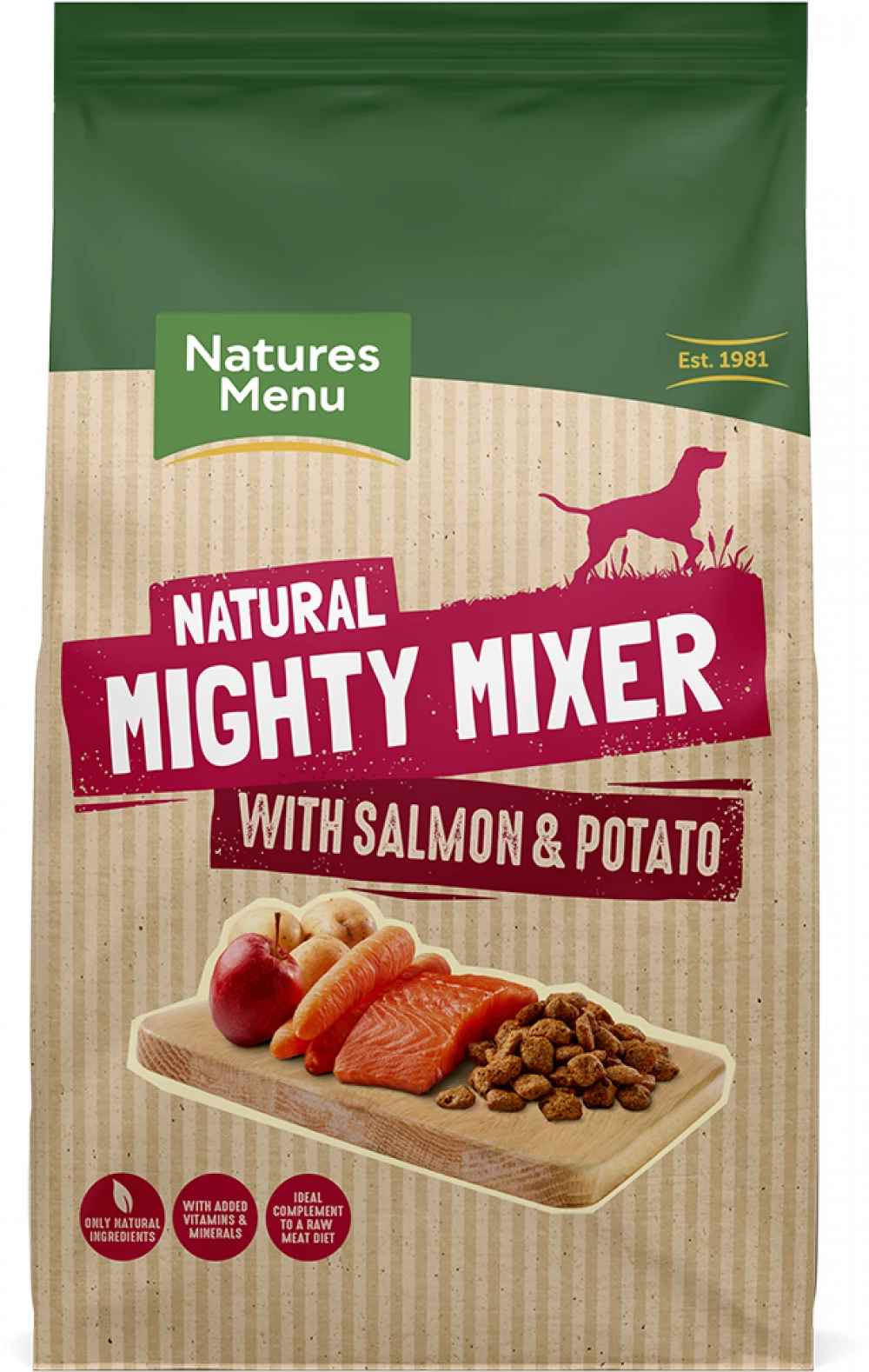 Natures Menu Mighty Mixer Salmon & Pot