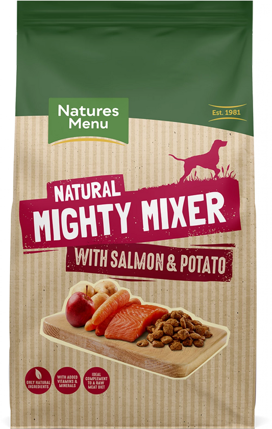 Natures Menu Mighty Mixer Salmon & Pot